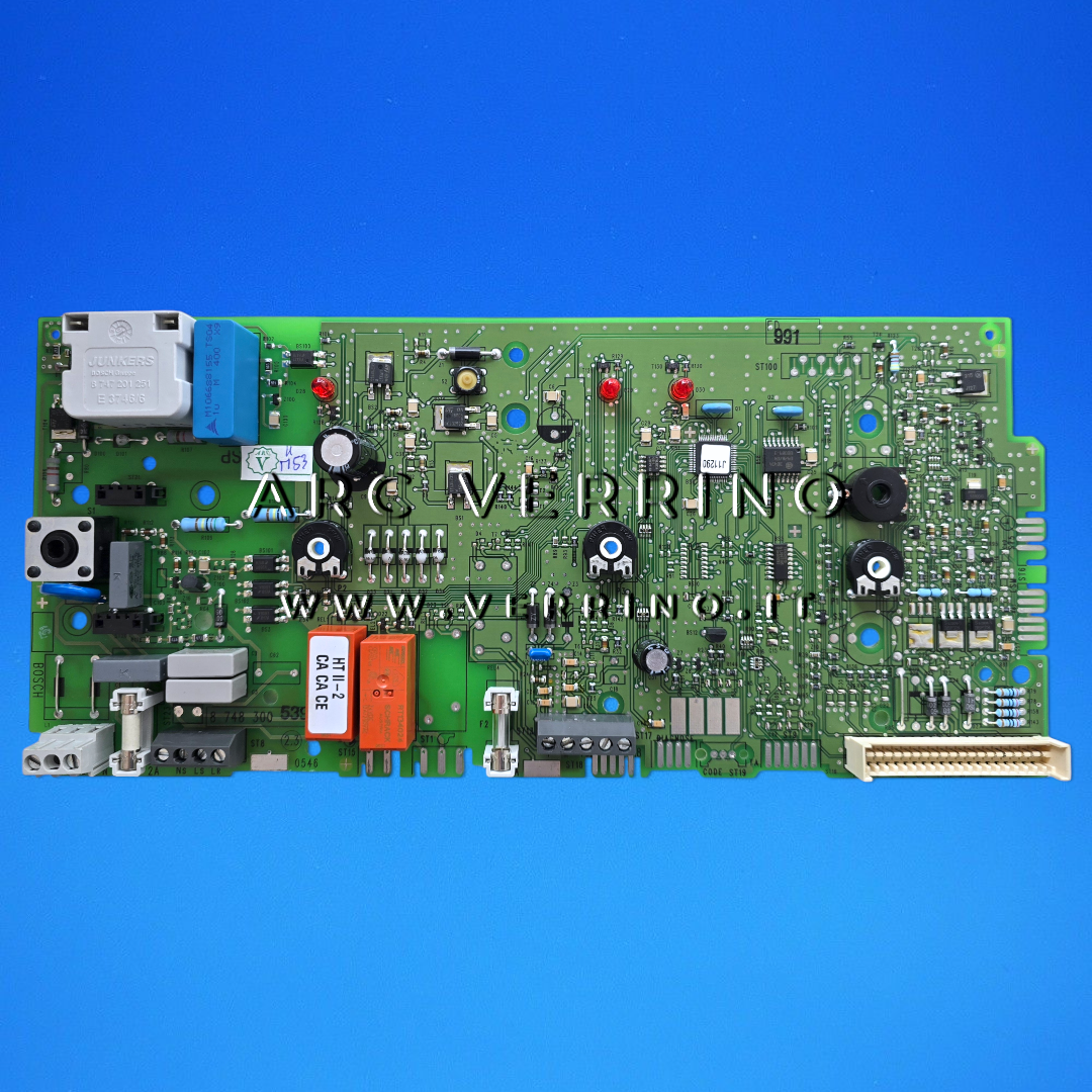 Scheda Elettronica Caldaia Mondo Viro 87377077620: Ricambio Originale Per Junkers Bosch