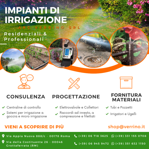 Irrigazione su misura: Tecnologia, Efficienza e Verde Sempre al Top