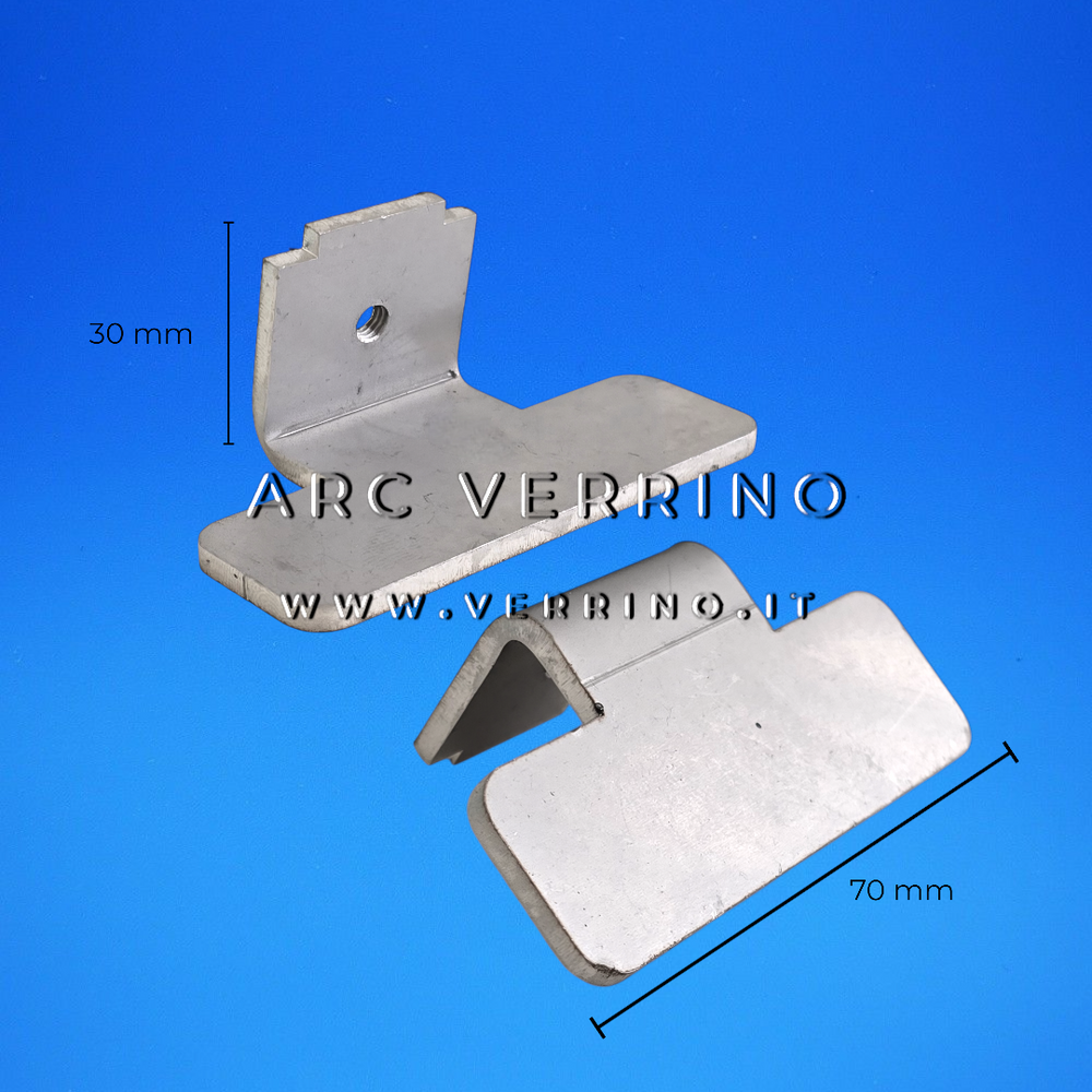 Aletta supporto anteriore tagliafiamma Ravelli 014-01-094N | per stufa a pellet