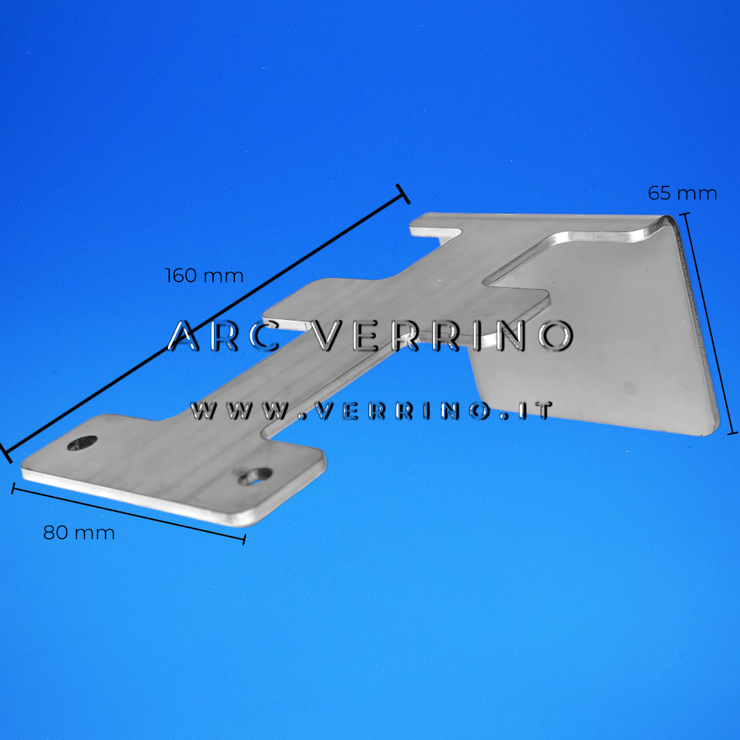Aletta supporto tagliafiamma Ravelli C10-00-015N | per stufa a pellet