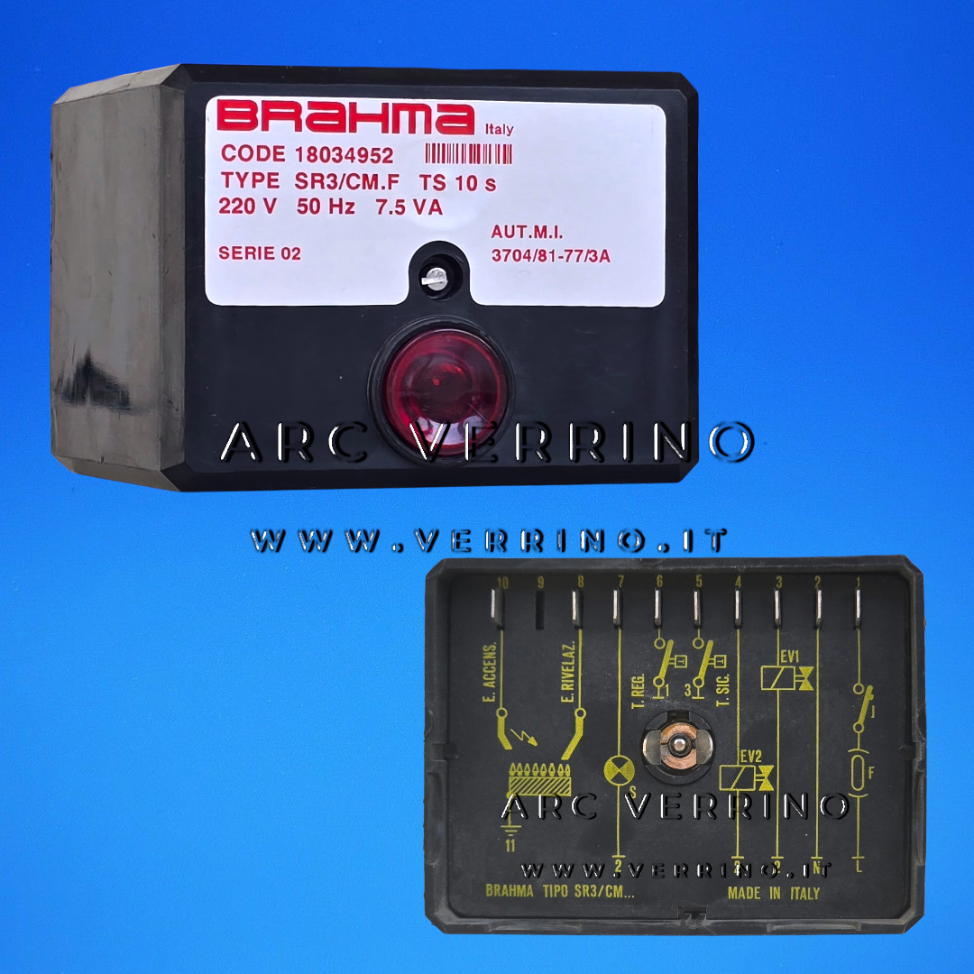 Apparecchiatura di sicurezza Brahma SR3/CM.F - 18034952 | TS= 10s