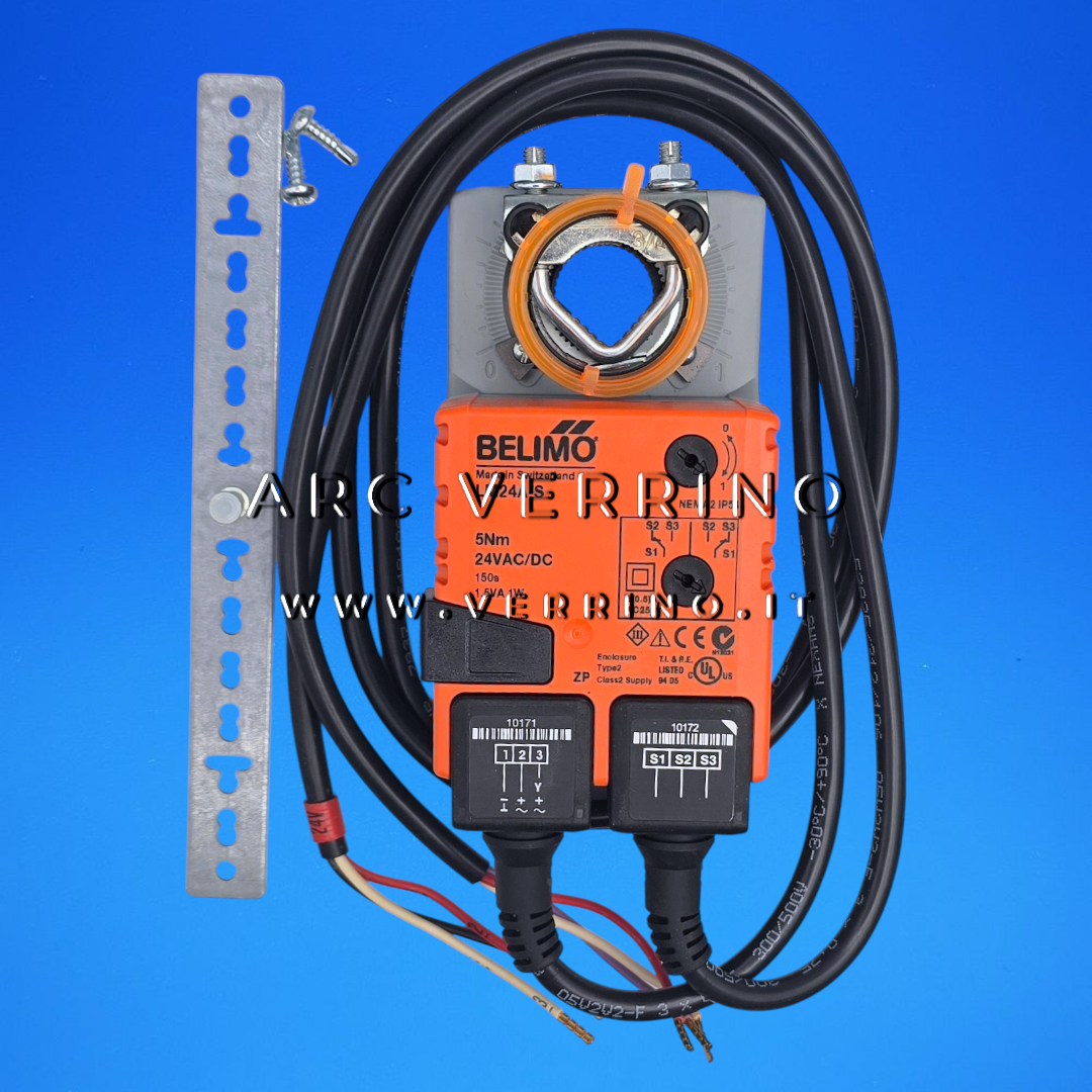 Attuatore rotativo Belimo LM 24 A-S | AC/DC 24 V