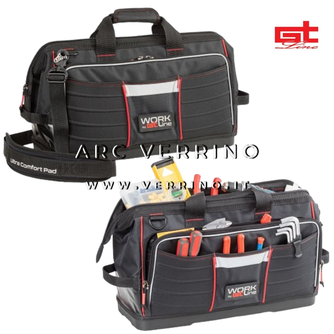  Borsa porta utensili GT Line TOP 06 R in tessuto con tasche rinforzate | WL00022