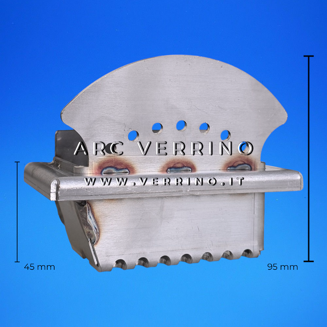 Braciere in acciaio Cadel 4D2401302618 | per stufa a pellet
