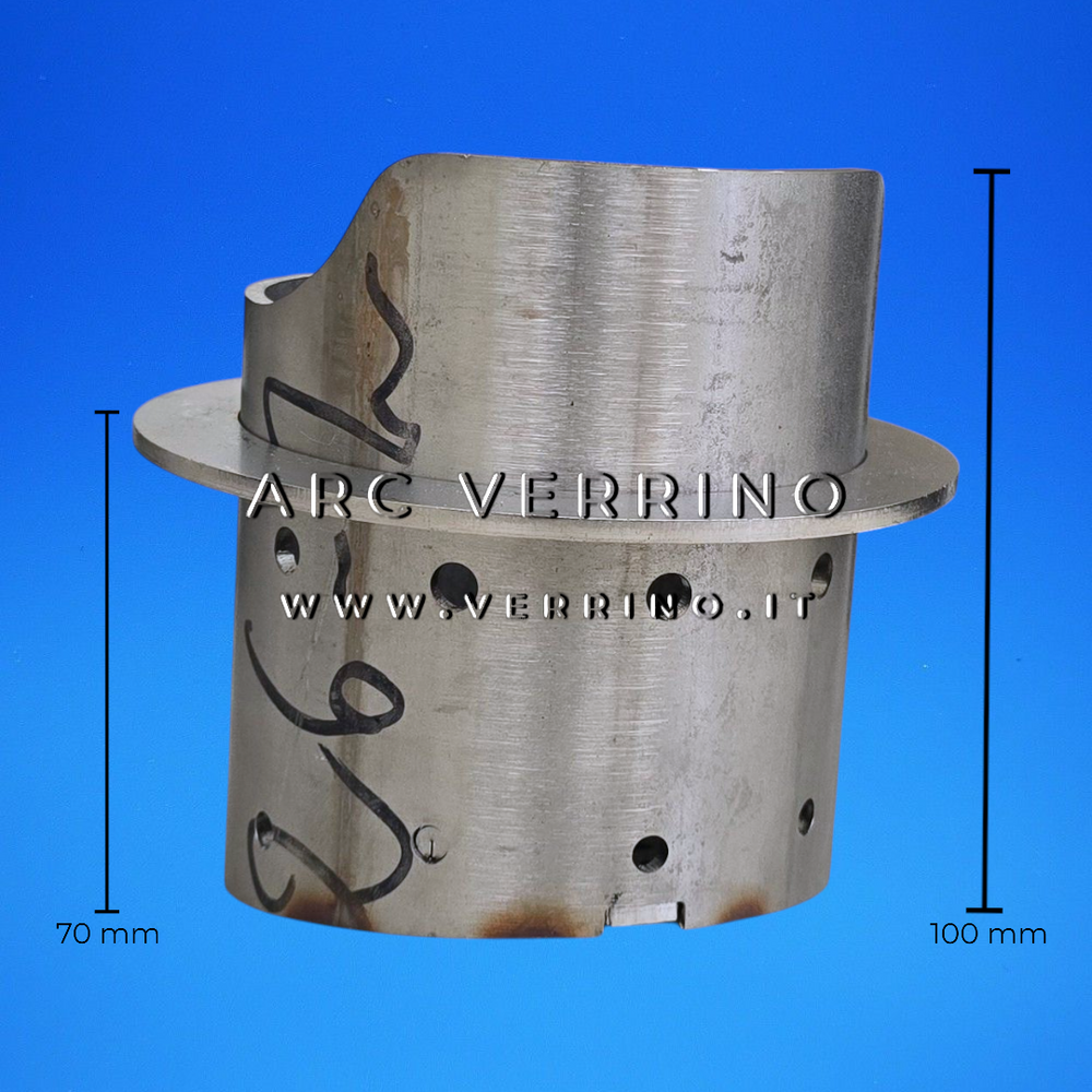 Braciere in acciaio Laminox STP-BAC90 | Diametro 9 cm - per stufa a pellet