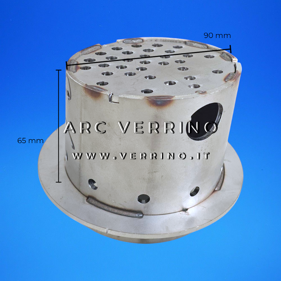Braciere in acciaio Laminox STP-BAC90 | Diametro 9 cm - per stufa a pellet_2