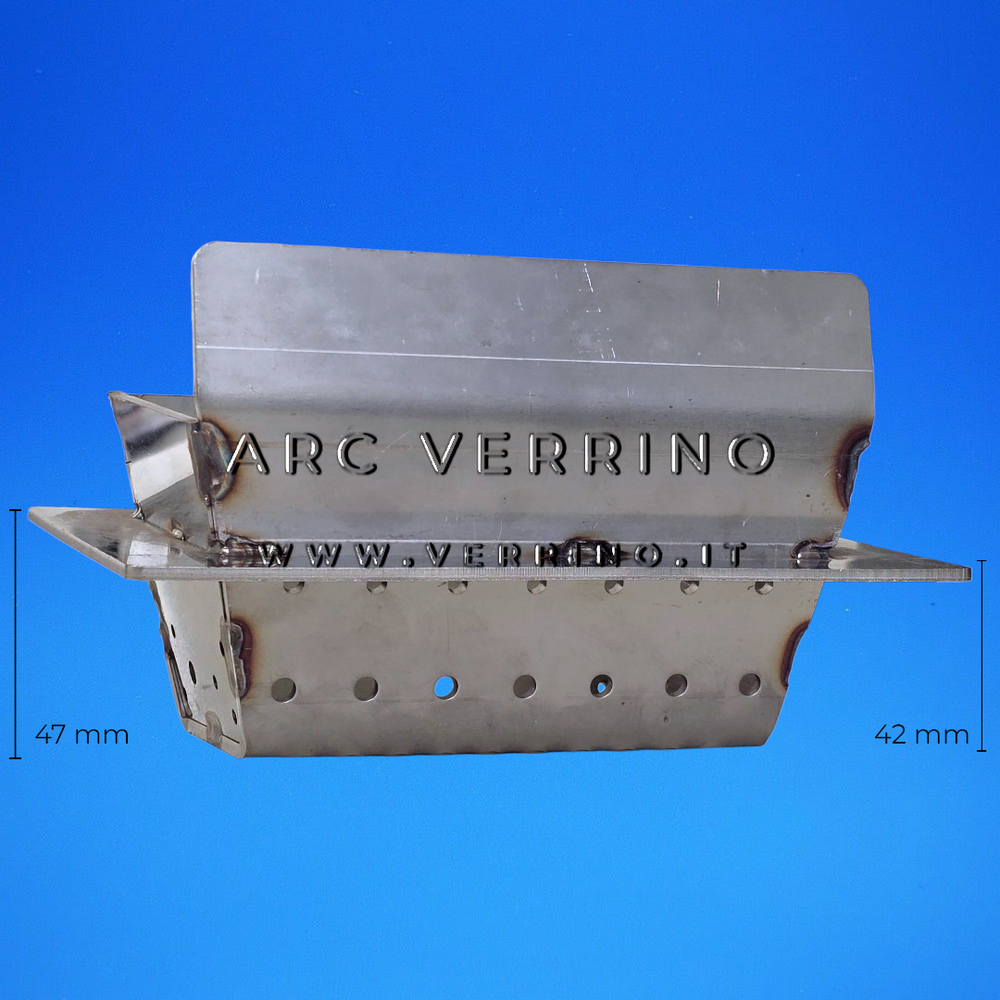 Braciere in acciaio Ravelli 120-07-001S | per stufa a pellet