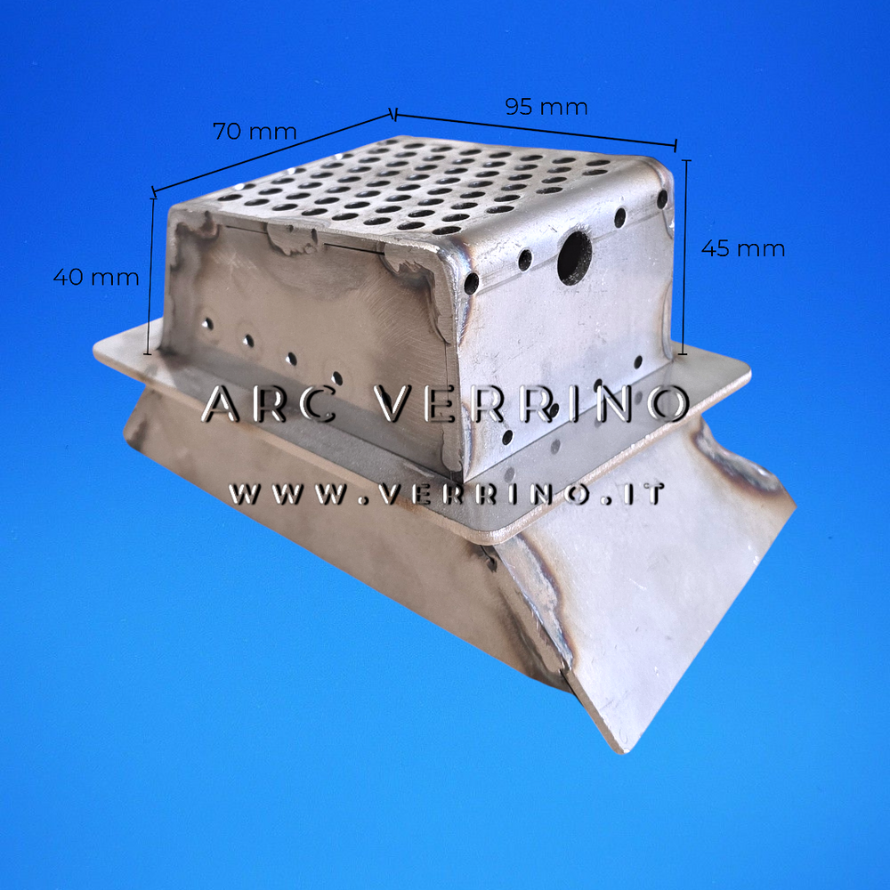 Braciere in acciaio Ravelli 124-07-001S | per stufa a pellet_2