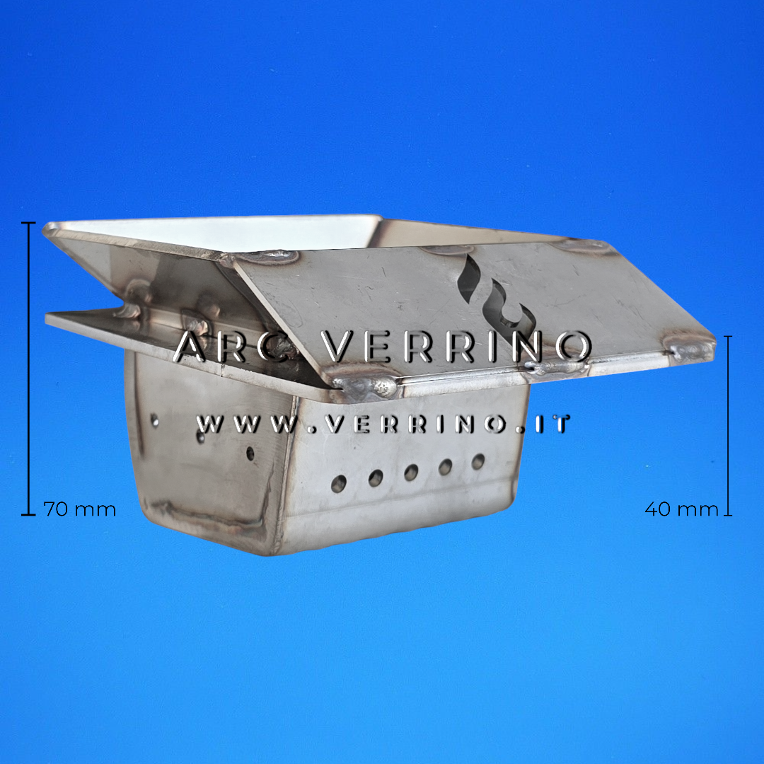 Braciere in acciaio Ravelli 18000-07-001 | per stufa a pellet