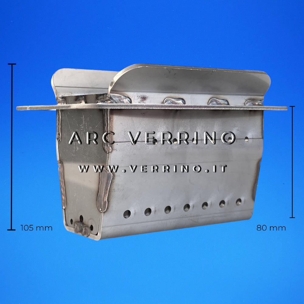 Braciere in acciaio Ravelli 27000-07-001 | per stufa a pellet