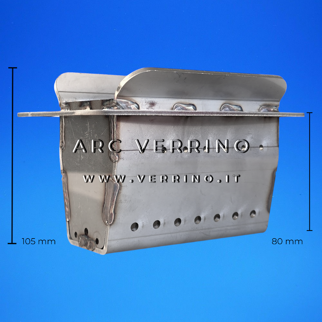Braciere in acciaio Ravelli 27000-07-001 | per stufa a pellet