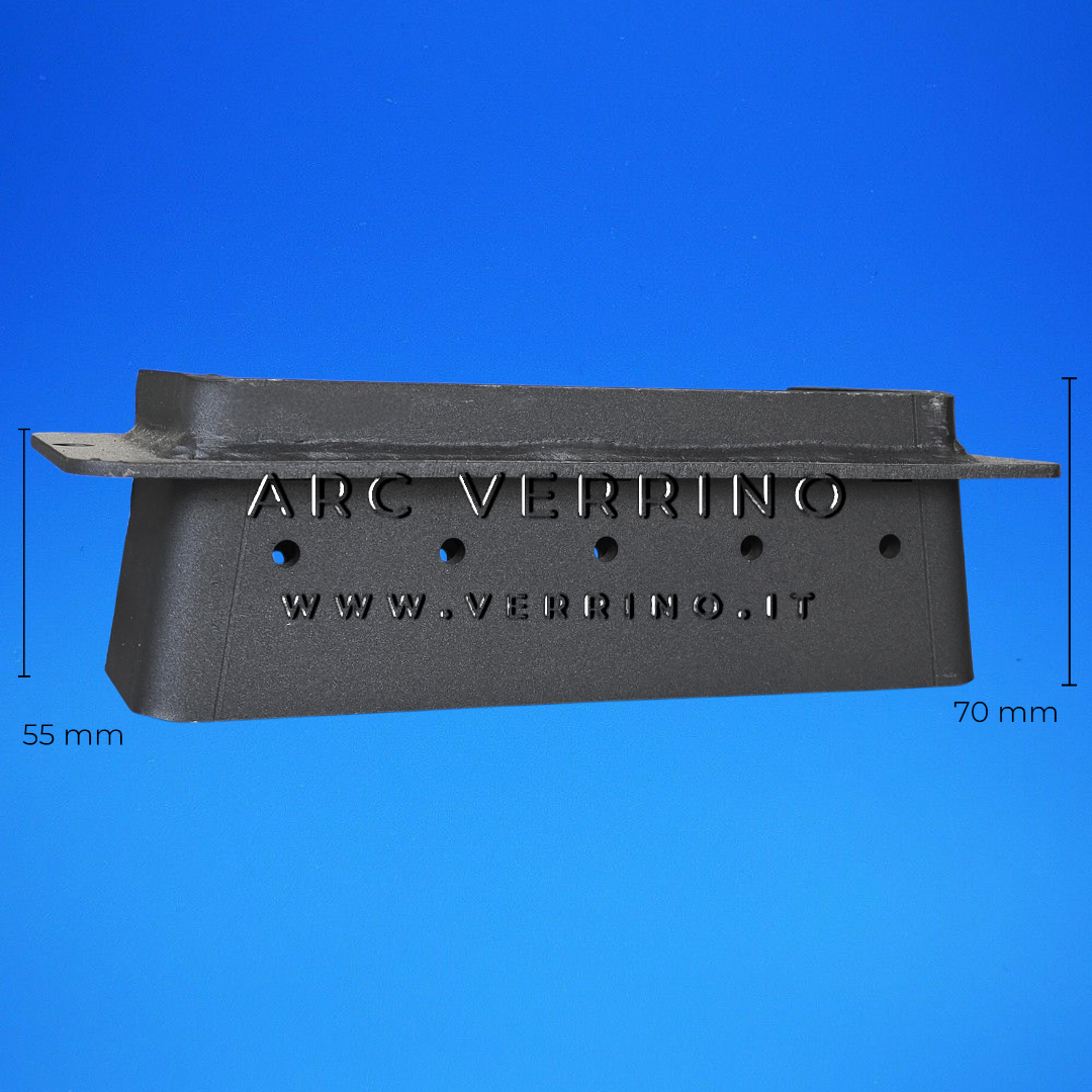 Braciere in acciaio Ungaro AR00035 | per stufa a pellet