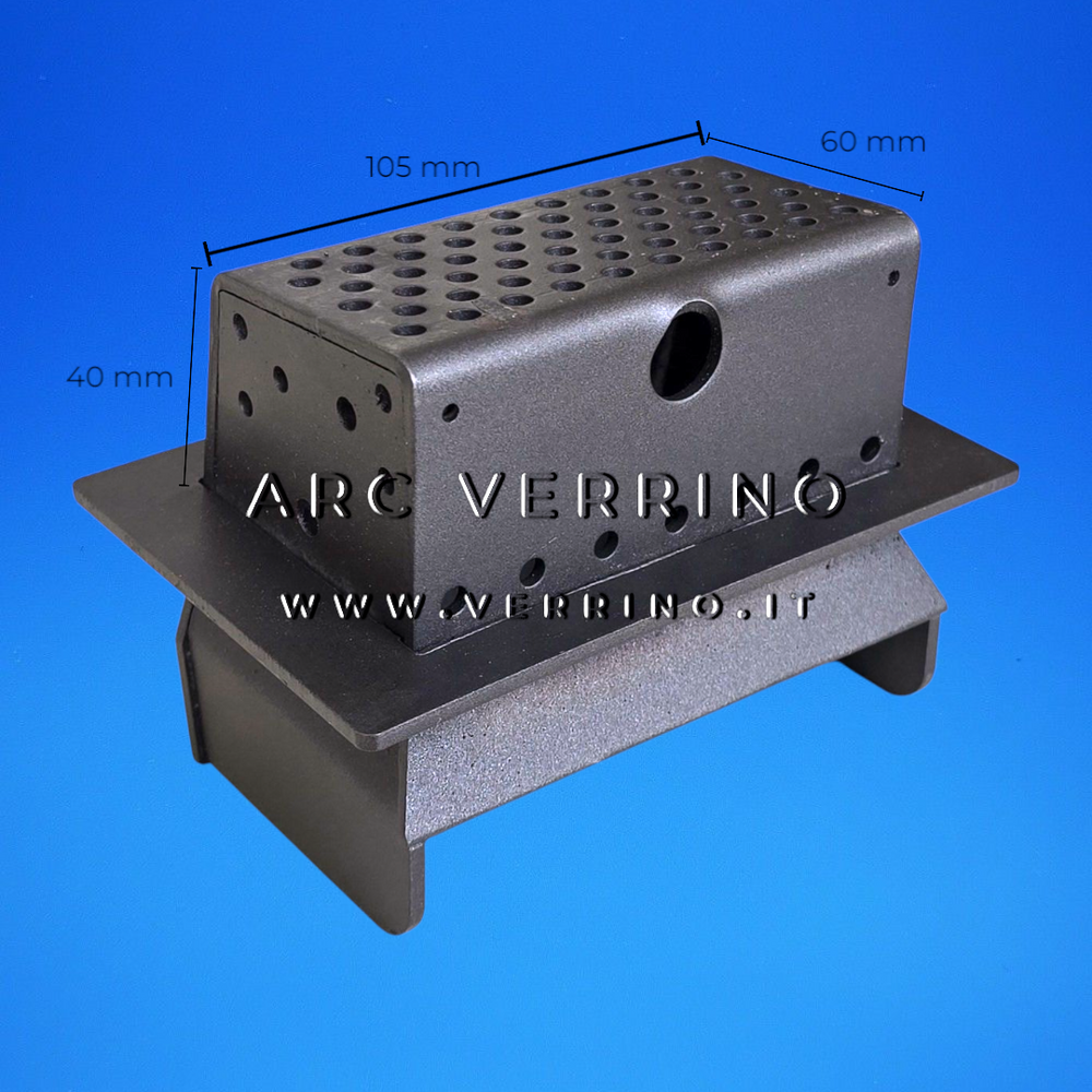 Braciere in acciaio Ungaro CP01490 | per stufa a pellet_2