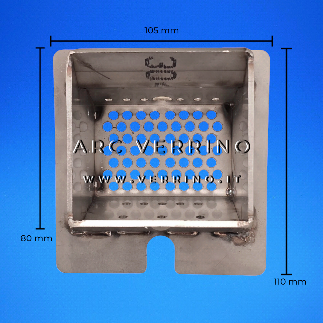 
                  
                    Braciere in acciaio ricambio Ravelli 014-07-001S | per stufa a pellet - ARC VERRINO SRL originale
                  
                