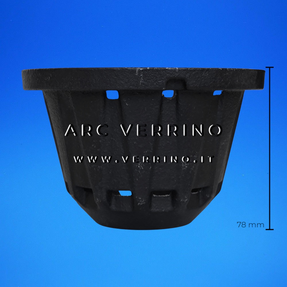 Braciere in ghisa Cola 31100007171 | Diametro 5 cm - per stufa a pellet