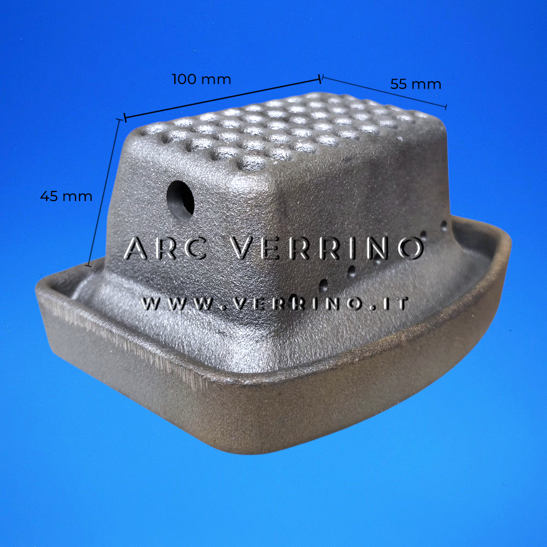 Braciere in ghisa Ravelli 007-07-001N | Ricambio originale roma per stufa a pellet - ARC Verrino  italia - fondo