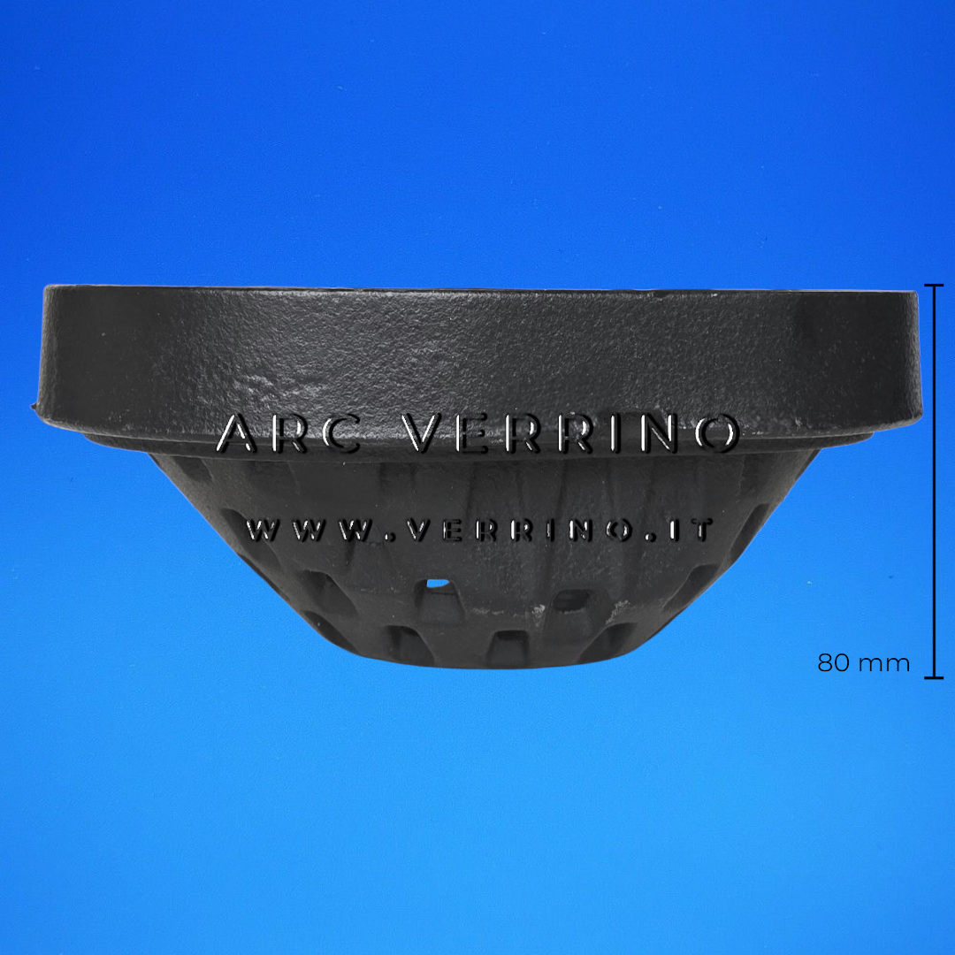 Braciere in ghisa Ravelli 311-000-11071 | ovale - per stufa a pellet