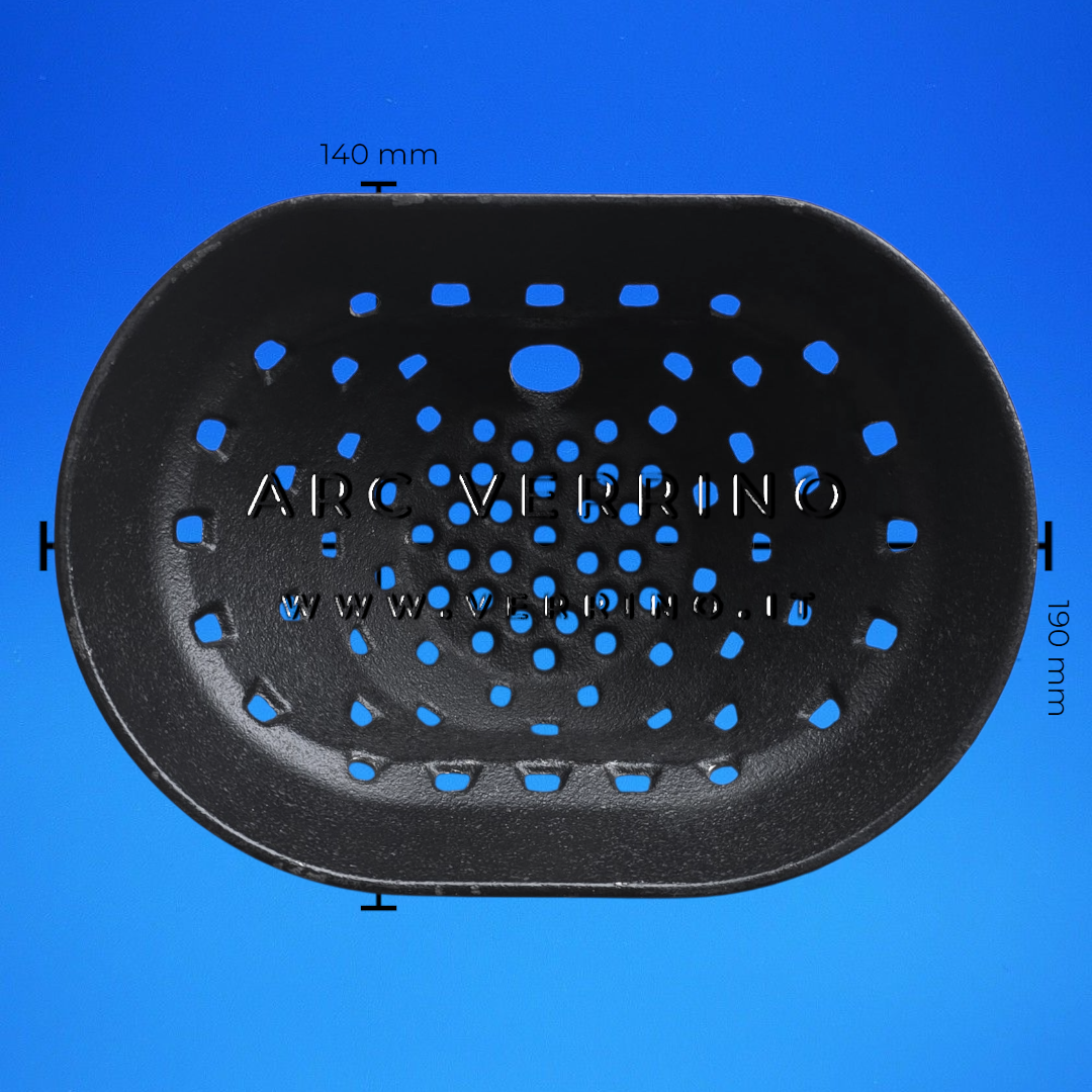 
                  
                    Braciere in ghisa Ravelli 311-000-11071 | ovale - per stufa a pellet_3
                  
                