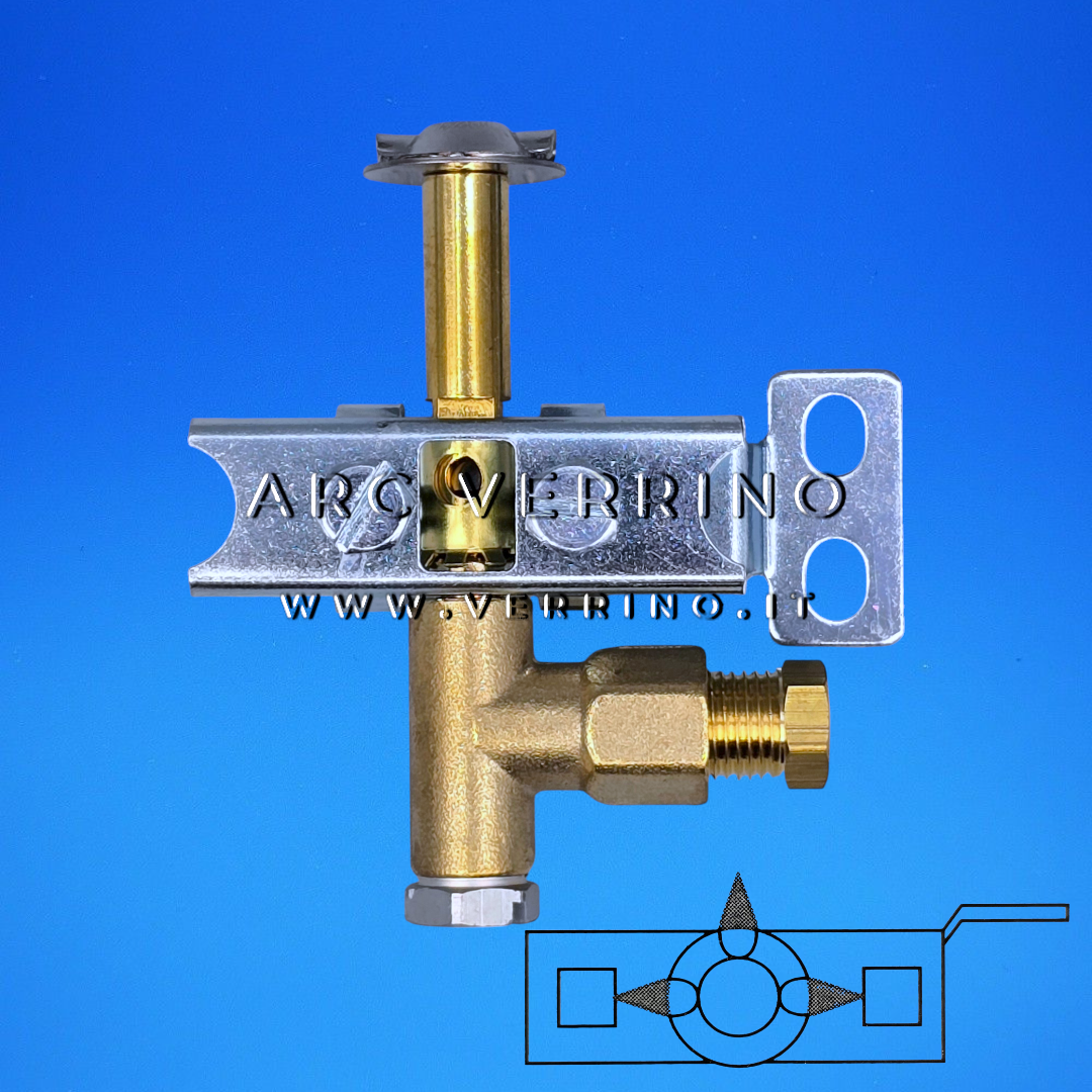 Bruciatore pilota Sit 0.100.001 | deflettore 3 fiamme