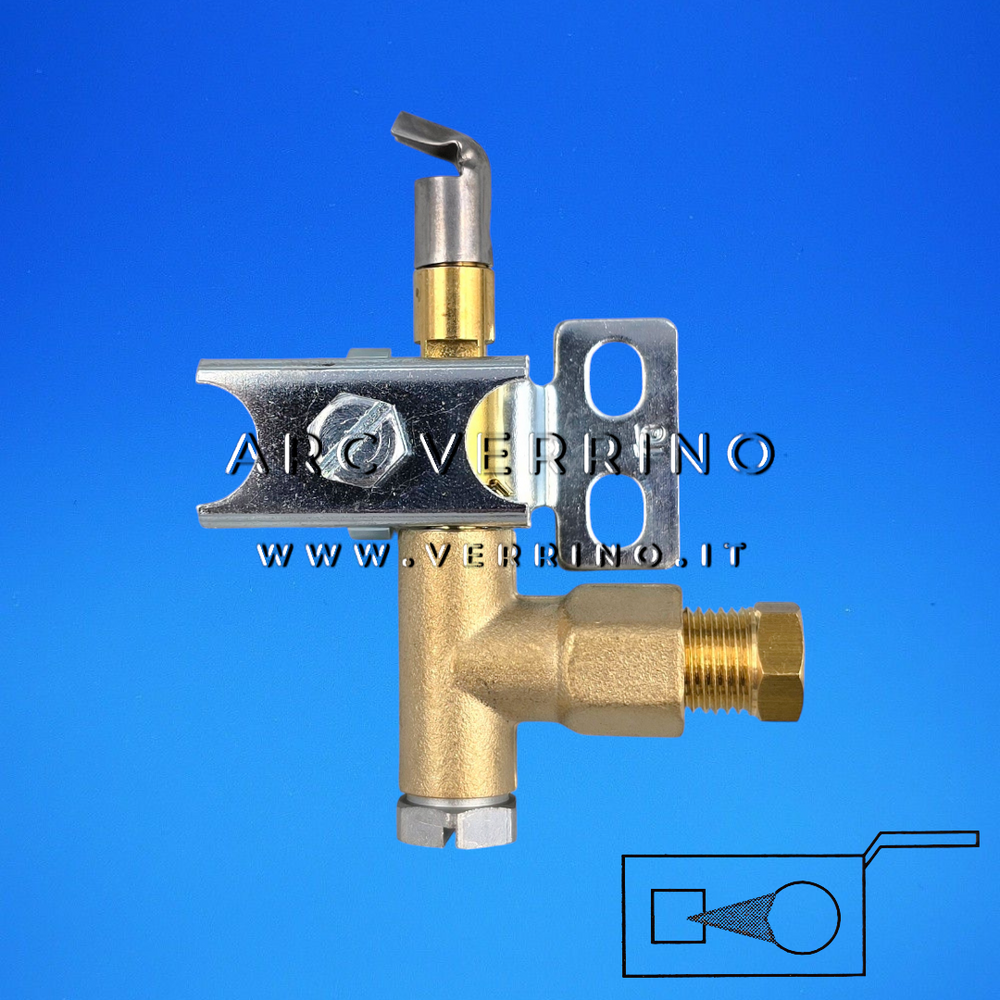 Bruciatore pilota Sit 0.100.013 | deflettore 1 fiamma