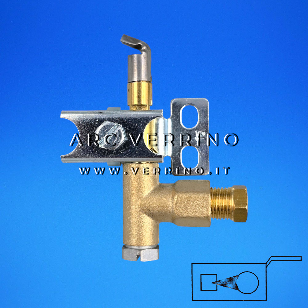 Bruciatore pilota Sit 0.100.013 | deflettore 1 fiamma