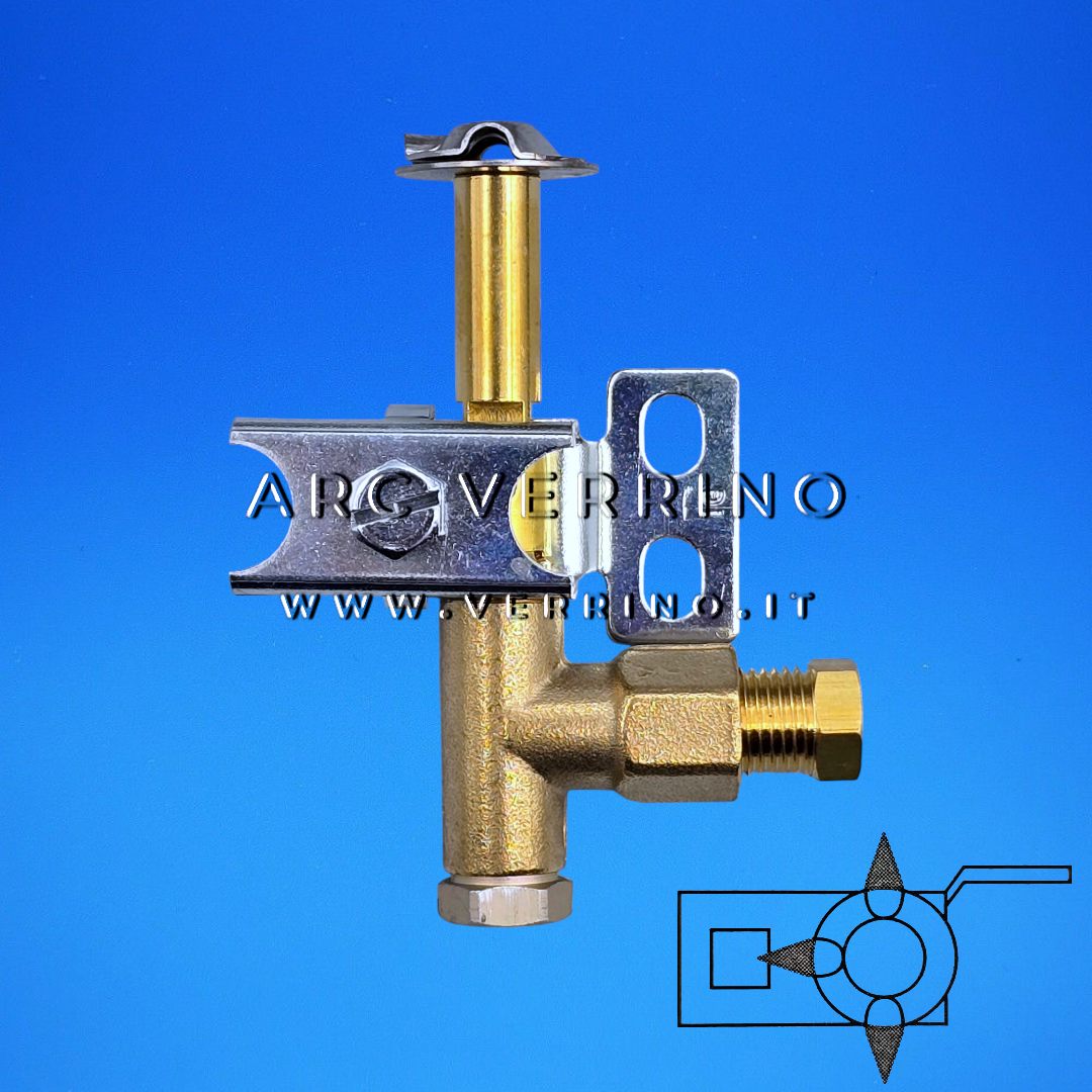 Bruciatore pilota Sit 0.100.025 | deflettore 3 fiamme