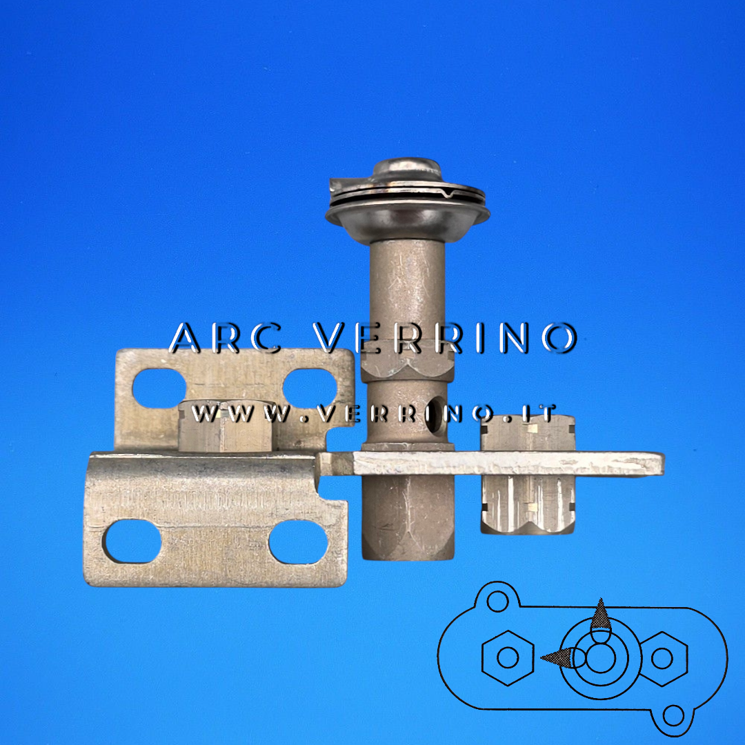 Bruciatore pilota Sit 0.160.046 | deflettore 2 fiamme