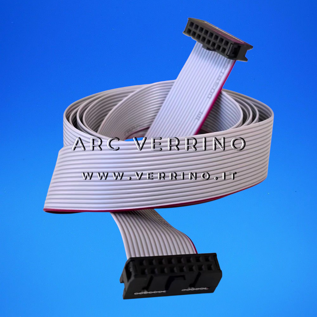 Cavo originale flat Ravelli 55102 - 1,5 metri | per display stufa a pellet con 6 e 7 tasti - RICAMBIO ARC VERRINO ROMA