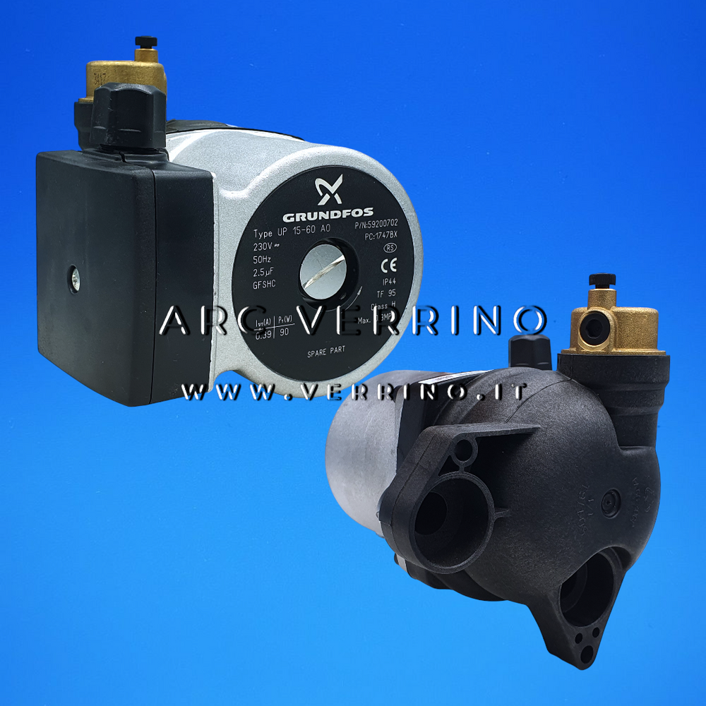  Circolatore Grundfos UP 15-60 AO con disaeratore (valvola jolly) - 59200702 | Baxi JJJ005655620