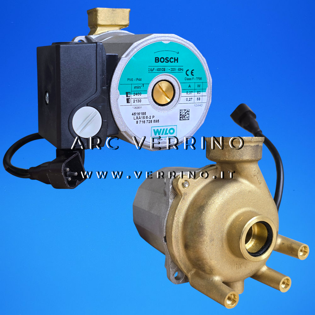 Circolatore Wilo LXA 15/5-2 P - 4516185 | Junkers Bosch 8 716 728 595 0