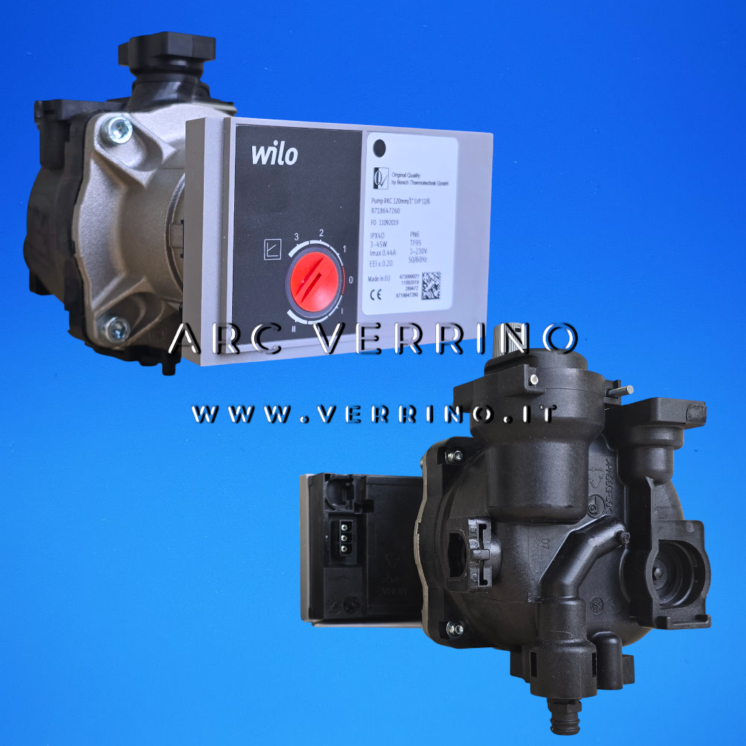 Circolatore Wilo Yonos PARA MSL12/6 RKC W M - 4527593 | Junkers Bosch 8 718 647 260 0