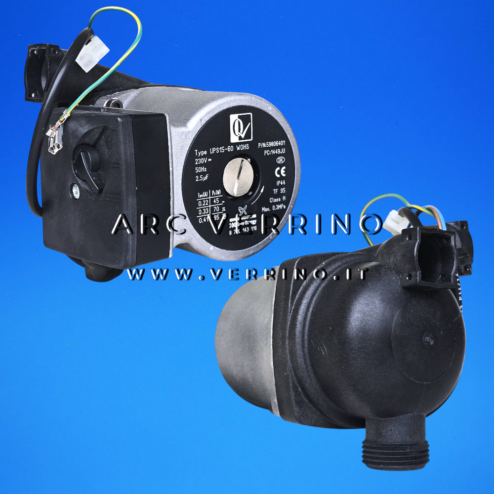 
Circolatore elettronico Grundfos UPS 15-60 | Junkers Bosch 8 716 143 116 0