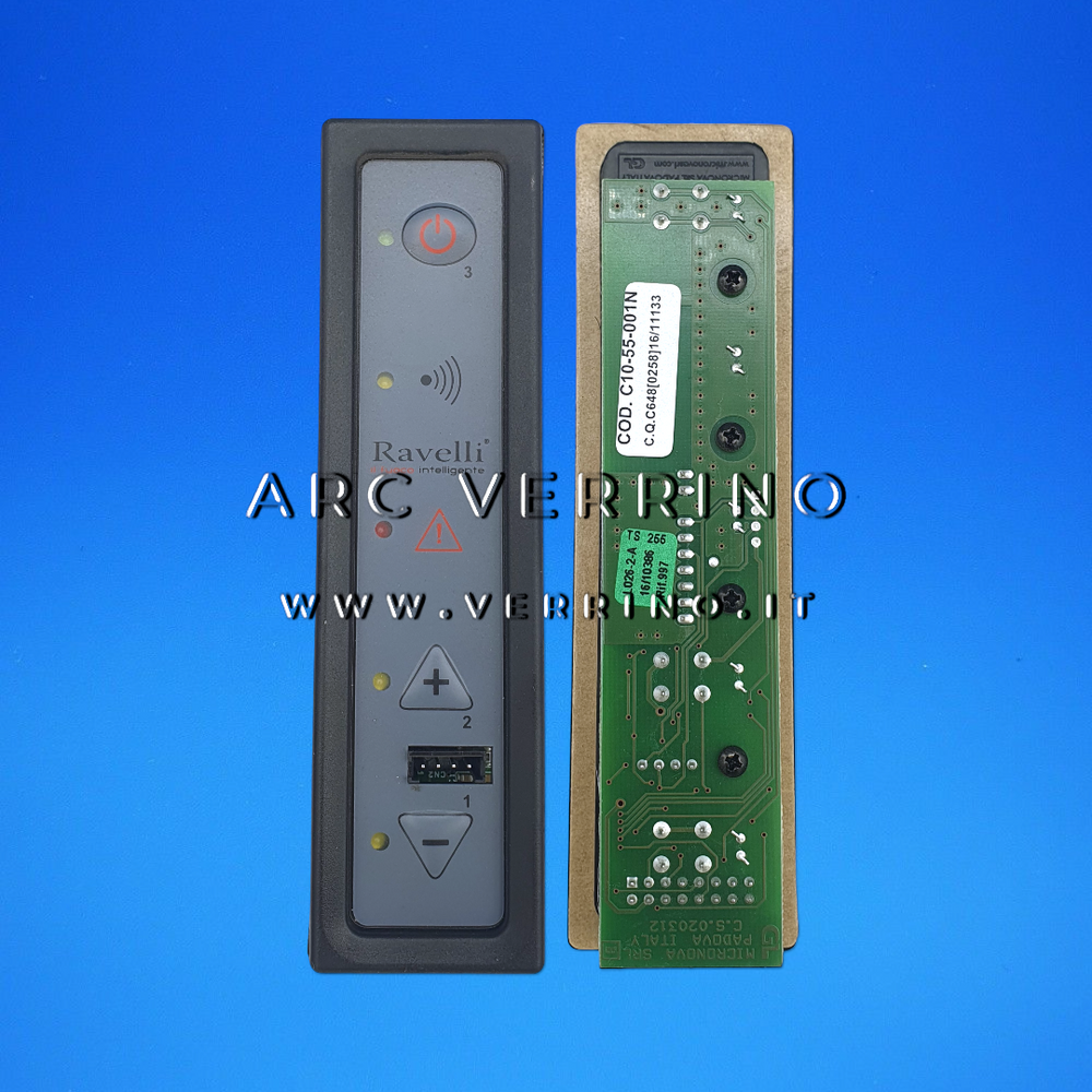 Console di emergenza C10-55-001N - Pannello comandi Micronova L026-2-A per palmare C10-55-002N | Ravelli C10-55-001N