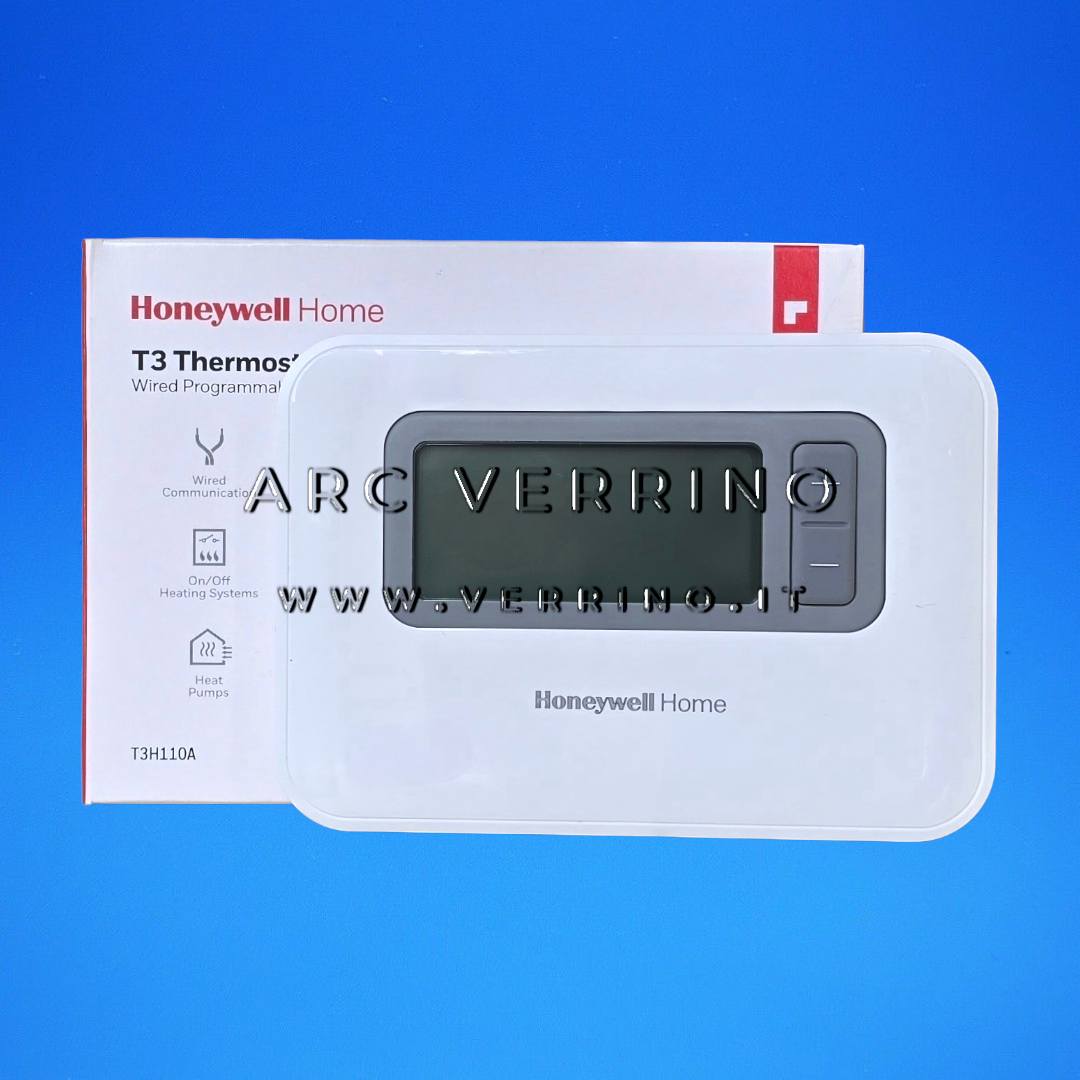 Cronotermostato programmabile Honeywell Home T3 settimanale | T3H110A0050 - versione a filo da parete
