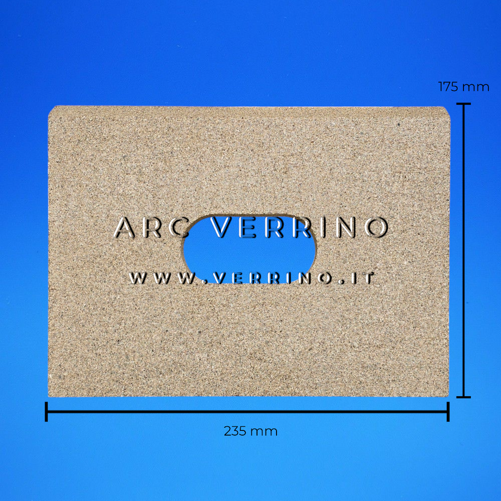 Deflettore vermiculite superiore Cadel 4D115157020 | per stufa a pellet