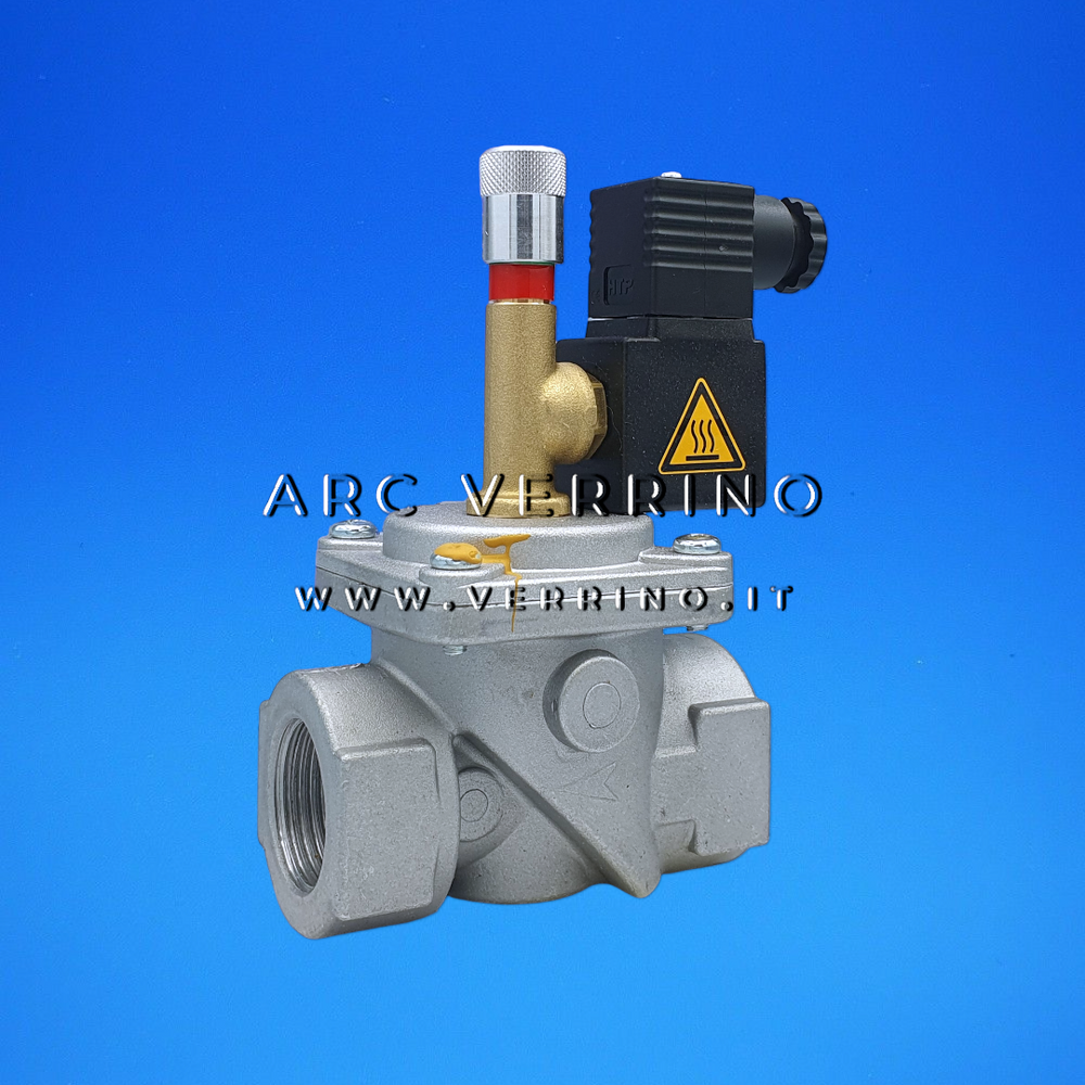  Elettrovalvola gas Giuliani Anello MSV100 - 1 F | 010.0082.001 - a riarmo manuale_2