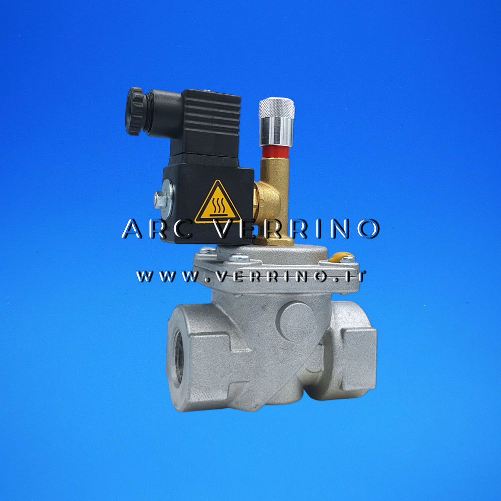  Elettrovalvola gas Giuliani Anello MSV34 - 3/4 F | 010.0081.001 - a riarmo manuale_2