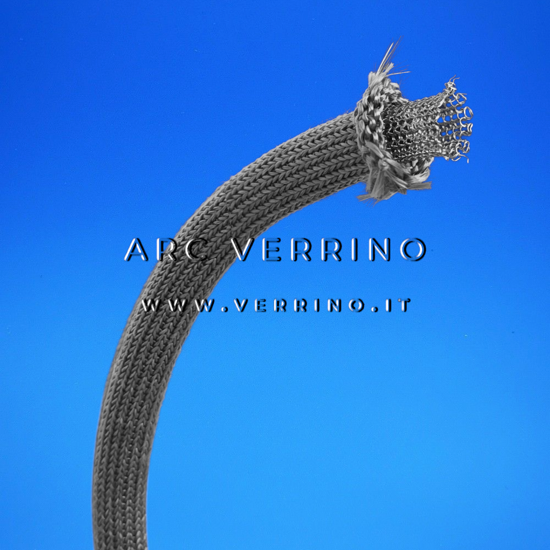 Guarnizione con rinforzo 11 mm originale Ravelli 44051 in fibra di vetro Tricotex | Calza - Treccia con rinforzo in acciaio per sportello stufa a pellet - ARC VERRINO RICAMBIO ORINILAE PER PELLET ROMA - RICAMBI CALDAIE E STUFE E A PELLET