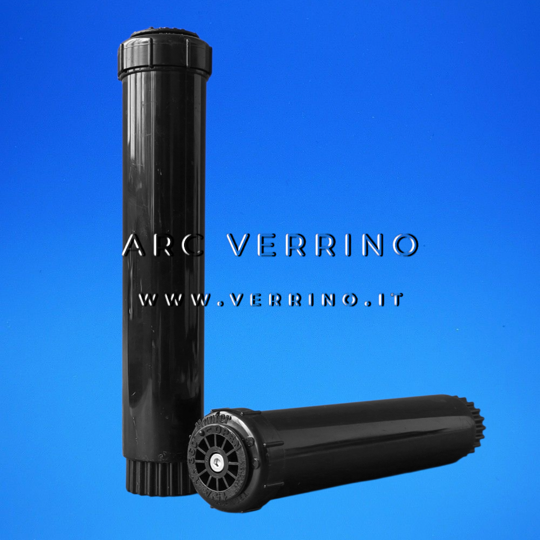 Irrigatore pop up statico Hunter PS ULTRA 04 PSU-04-15A - RICAMBIO ORIGINALE PER IMPIANTI DI IRRIGAZIONE con ugello nero | 0°/360° - pistone 10 cm - ARC VERRINO ROMA E GROTTAFERRATA
