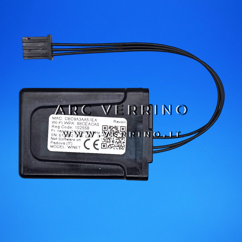 Kit modulo WiFi Ravelli K0078AZ00 - USB - 12 V | per stufa a pellet