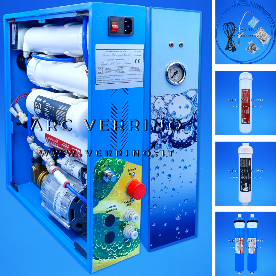 Kit osmosi inversa diretta a 1 via - erogazione acqua liscia a temperatura ambiente | Residenziale - ARC VERRINO
