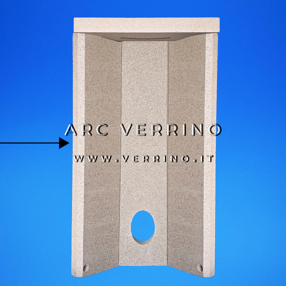 Kit vermiculite Ravelli 14B00004N | Firex 600 - Laterale sinistro