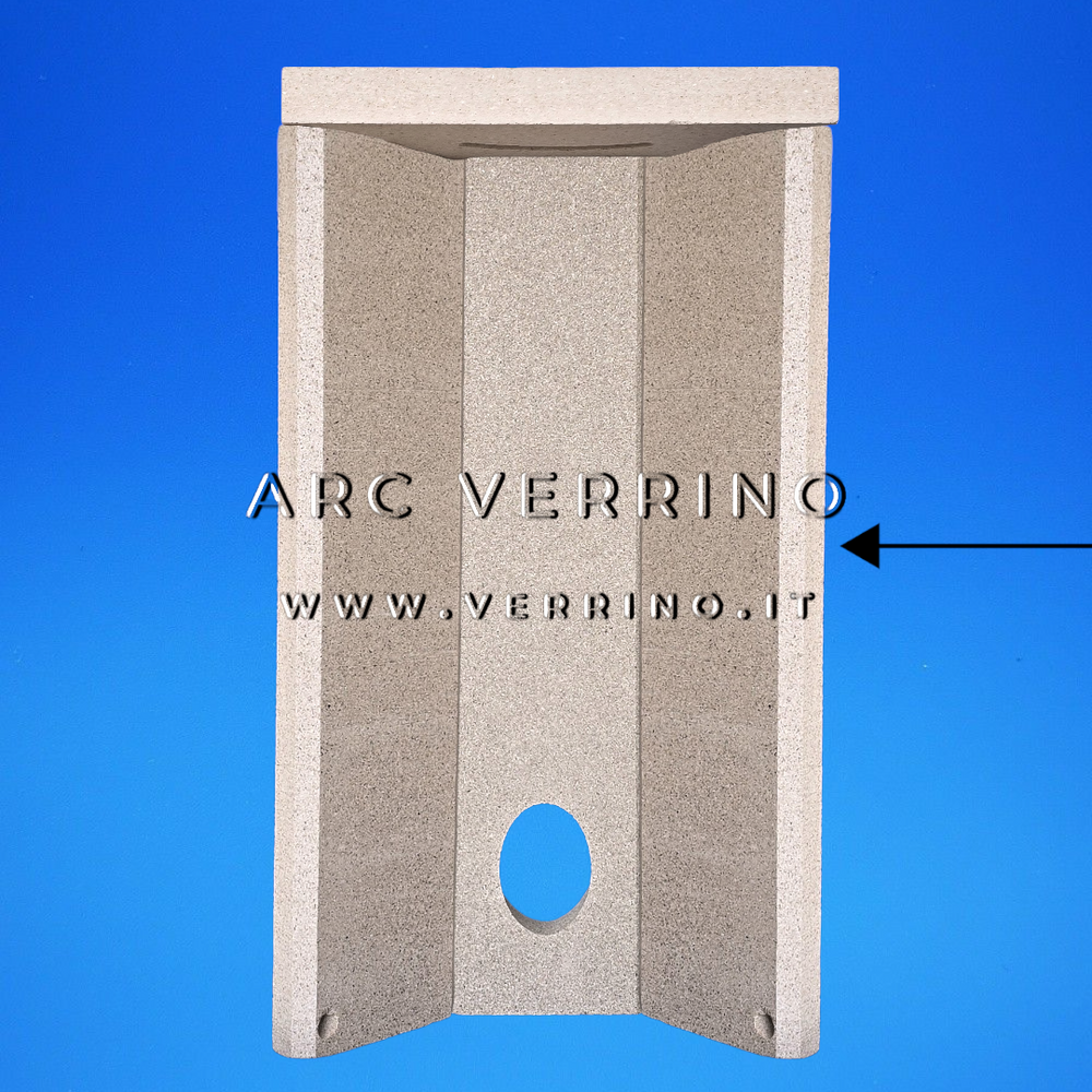 Kit vermiculite Ravelli 14B00005N | Firex 600 - Laterale destro
