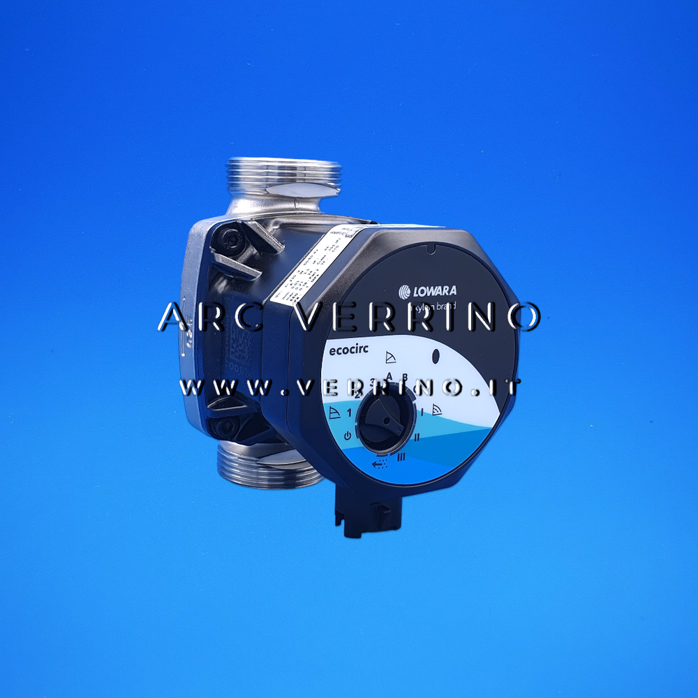 Circolatore Xylem Lowara ECOCIRC S 25-4/130 N - 60B0L1013 | Pompa di ricircolo per acqua calda sanitaria