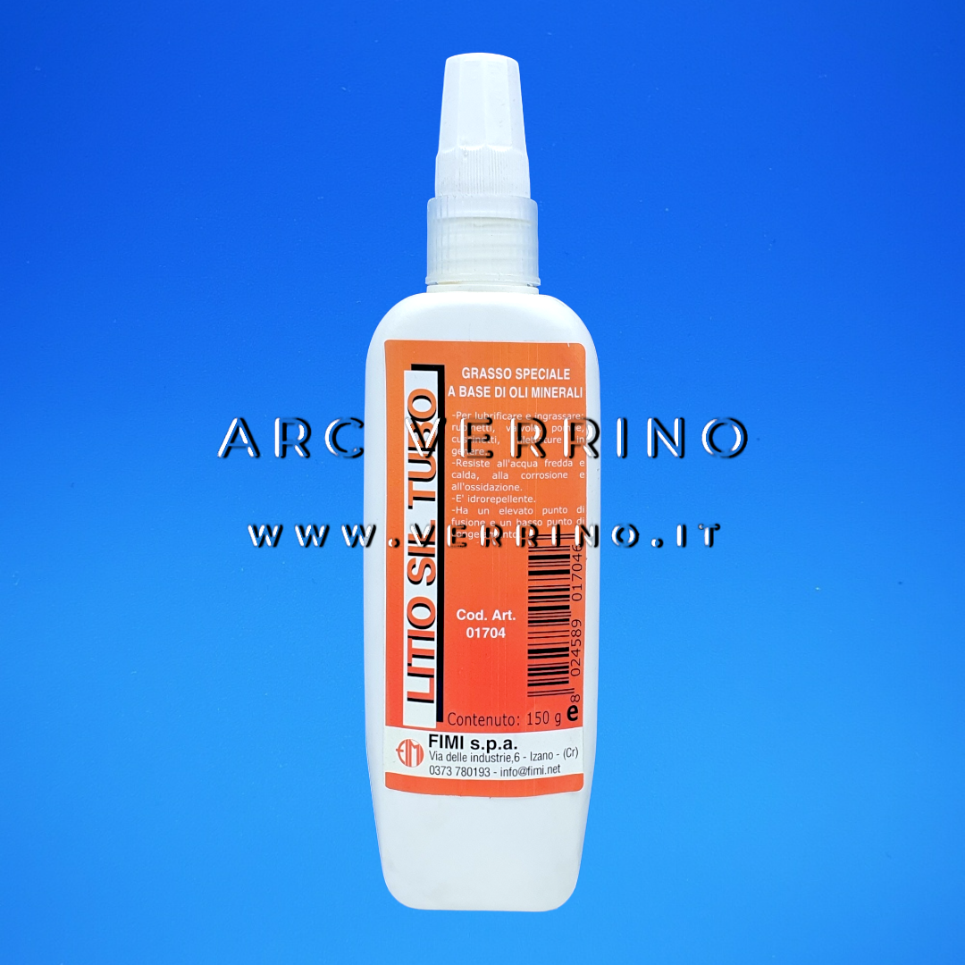 Lubrificante Fimi LITIO SIL 01704 | Grasso speciale a base di oli minerali - Tubetto 150 gr