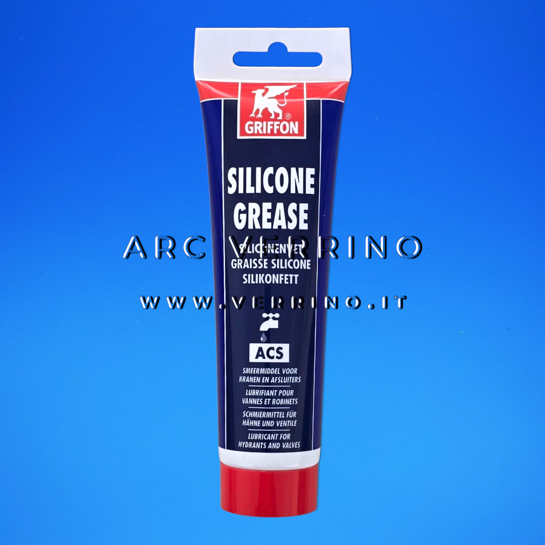 Lubrificante Griffon SILICONE GREASE | Grasso per idranti e valvole a base 100% siliconica - Tubetto 125 gr