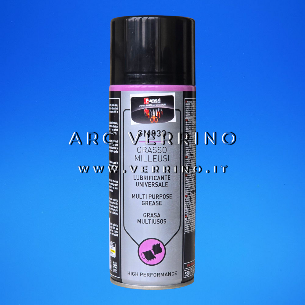 Lubrificante universale Fumasi GRASSO MILLEUSI | Spray GM830 - Bomboletta 400 ml