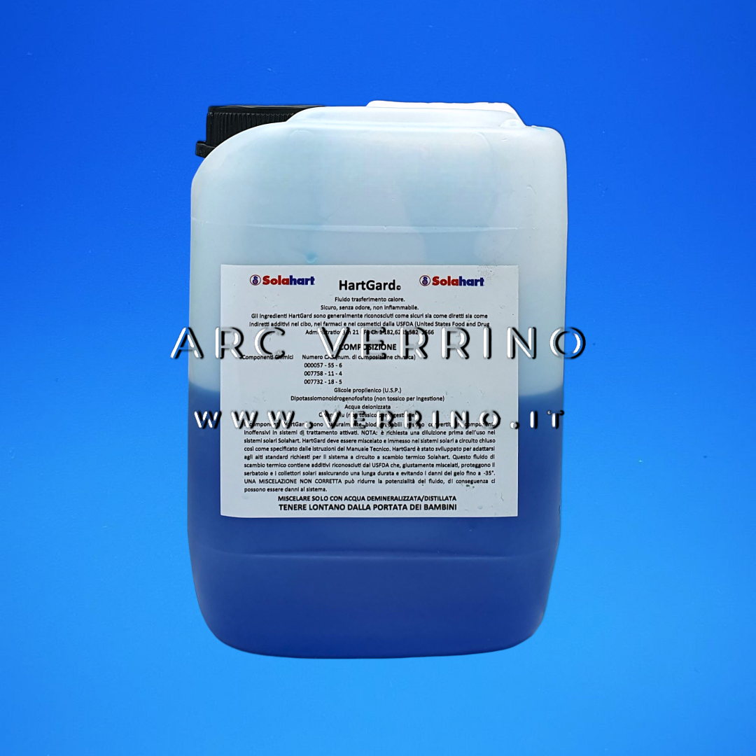 Antigelo liquido Solahart HartGard 3 LT per impianti con pannelli solari | Tanica 3 Lt