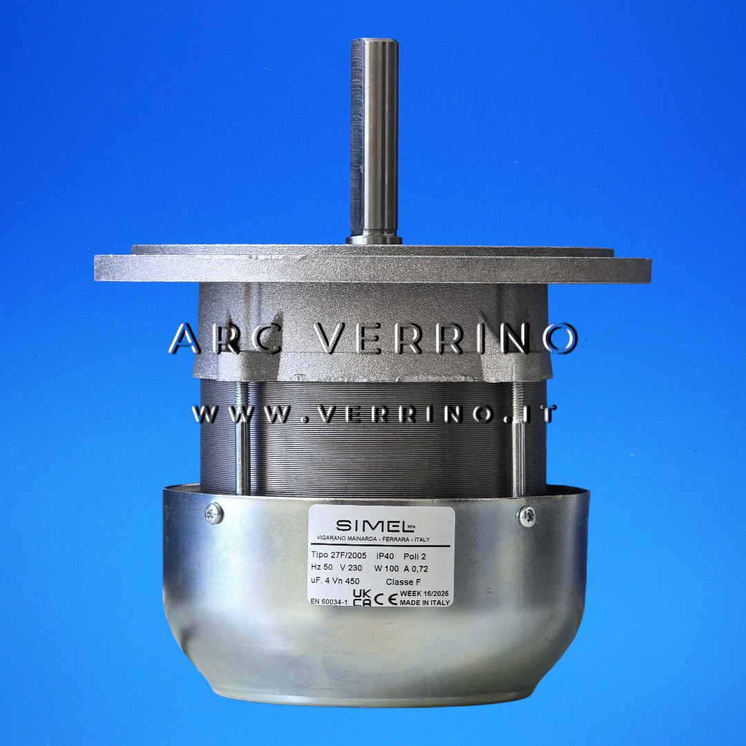 Motore Simel 27F/2005 - 50 Hz | Ricambio originale Simel 1410218210965 per bruciatori gas e gasolio - ARC VERRINO ROMA E GROTTAFERRATA