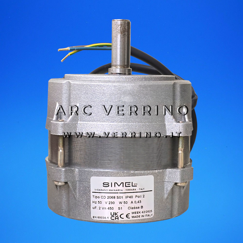 Motore Simel CD 2068 S01 - 50 Hz | Simel 1410218230302